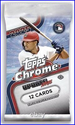 2025 Topps Chrome Update Series Hobby Box (Factory Sealed)