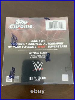 2025 Topps Chrome WWE Mega Box Factory Sealed Unopened Brand New