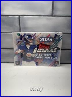 2025 Topps Finest Football Hobby Box BRAND NEW SEALED Ships Fast