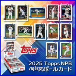 2025 Topps NPB Baseball Cards Box Factory Sealed With Shrink 2025 Topps NPB Baseball Cards Box Factory Sealed With Shrink