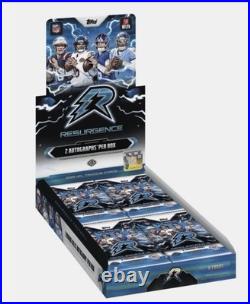 2025 Topps Resurgence Football Hobby Box New Factory Sealed Presale 7/31