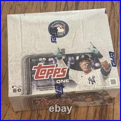 2025 Topps Series 1 Baseball Factory Sealed Retail Display Box 280 CARDS