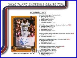 2025 Topps Series 2 Baseball Factory Sealed Hobby Box SHOHEI OHTANI BOX COVER