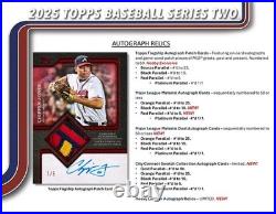 2025 Topps Series 2 Baseball Factory Sealed Hobby Box SHOHEI OHTANI BOX COVER