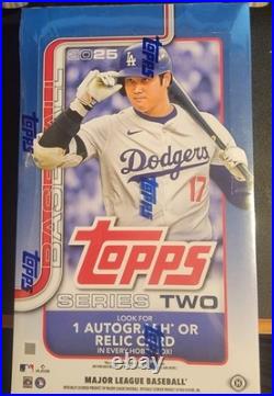 2025 Topps Series 2 Baseball Hobby Box Factory Sealed 2025 Topps Series 2 Baseball Hobby Box Factory Sealed