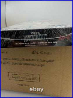 2025 Topps UFC Knockout Factory Sealed Hobby Box FREE SHIPPING