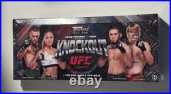 2025 Topps UFC Knockout SEALED Hobby Box 3 Autos Autographs per Box
