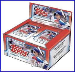 2025 Topps Update Baseball Factory Sealed 20 Pack Retail Box-280 Cards