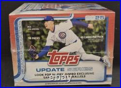 2025 Topps Update Factor Sealed Jumbo Hobby Box 1 Auto & 2 Relics