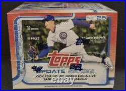 2025 Topps Update Factor Sealed Jumbo Hobby Box 1 Auto & 2 Relics