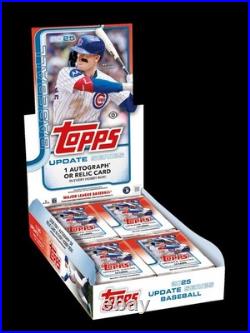 2025 Topps Update Series MLB Baseball Hobby Box (Brand NewithSealed) IN HAND