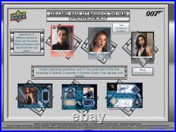 2025 Upper Deck Ud James Bond 007 No Time To Die Hobby Box Factory Sealed