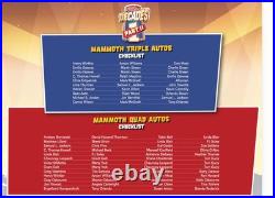 2025 Wild Card Decades Jumbo Hobby Box (1 AUTO) Factory Sealed All cards 1/1