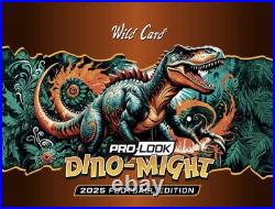 2025 Wild Card Dino Might Pro Look Sealed Box