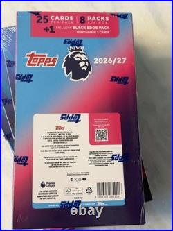 2026-27 Topps Flagship Premier League Hobby Box EPL NEW