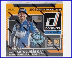 2026 Donruss Racing Factory Sealed Hobby Box! DOWNTOWN