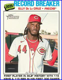 2026 Heritage Baseball Factory Sealed Hobby Box