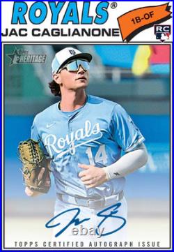 2026 Heritage Baseball Factory Sealed Hobby Box