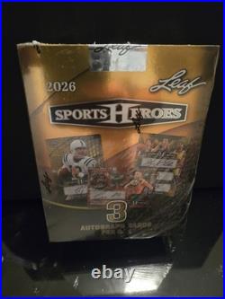 2026 Leaf Metal Sports Heroes Multi-Sport Factory Sealed Hobby Box