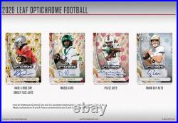 2026 Leaf Optichrome Football Factory Sealed Hobby Box
