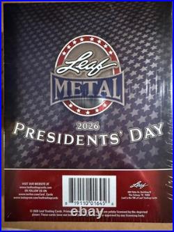 2026 Leaf Presidents Day Factory Sealed Hobby Box
