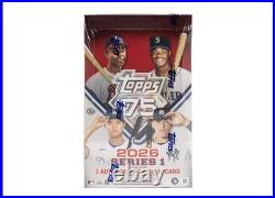 2026 Mlb Topps 75 Series 1 Hobby Box? Factory Sealed