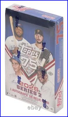 2026 Mlb Topps 75 Series 2 Hobby Box? Factory Sealed