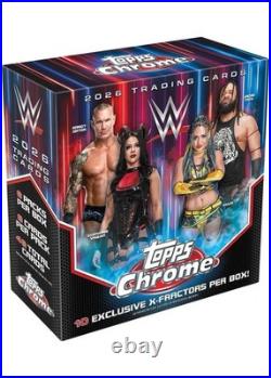 2026 Topps Chrome WWE Mega Box Brand New Sealed Presale
