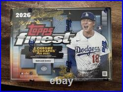 2026 Topps Finest Baseball Hobby Box New Factory Sealed