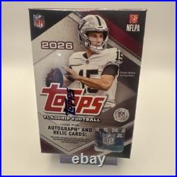 2026 Topps Flagship Football Blaster Box Sealed lot of 7