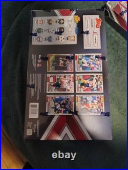 2026 Topps Flagship NFL Football Hobby Box plus 2 super boxes new factory sealed