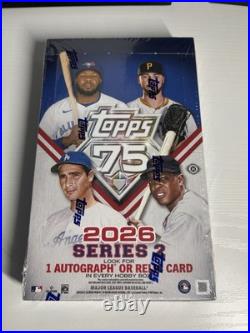 2026 Topps Serie 2 Baseball Hobby Box- Factory Sealed- In Hand, Same Day Shippin