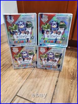 2026 Topps Series 1 Celebration Mega Box LOT (4) MLB Sealed 75th Anniversary