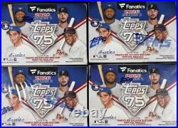 2026 Topps Series 2 Baseball Fanatics Exclusive Value Box 4-Box Lot Sealed