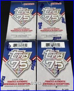 2026 Topps Series 2 Baseball Fanatics Exclusive Value Box 4-Box Lot Sealed