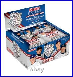 2026 Topps Series 2 Baseball Japan Edition Sealed Hobby Box item