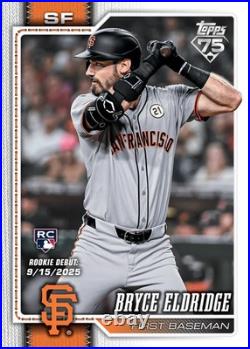2026 Topps Update Baseball Hobby Box Factory Sealed PRESALE