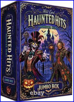 2026 Wild Card Haunted Hits Monster Hunt Multi-Sport Jumbo Box Sealed Deal