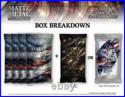 2026 Wild Card Matte Metal America 250 Multi-Sport Edition Sealed Hobby Box 1/1s