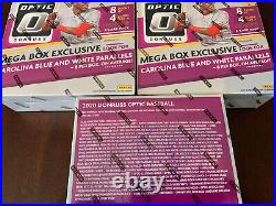 (3) 2020 Panini Donruss Optic Mega Boxes Baseball Factory Seal Jasson Dominguez