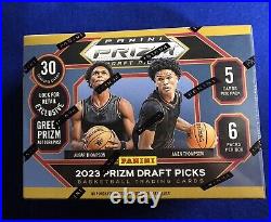 (3) Box Lot 2023-24 PANINI PRIZM DRAFT PICKS BASKETBALL New Factory Sealed