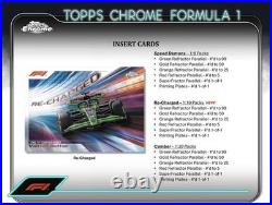 (3 Pack) 2024 Topps Chrome Formula 1 Qualifying Lap Hobby Box New Factory Sealed