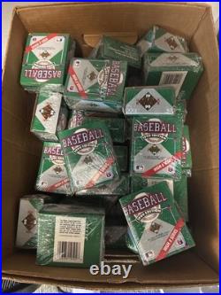 30 1990 Upper Deck Baseball Cards / High # Series 701-800 / Factory Sealed Boxes
