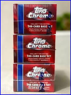 3x 2026 Topps Chrome Baseball Value Blaster Box Brand New Factory Sealed Lot