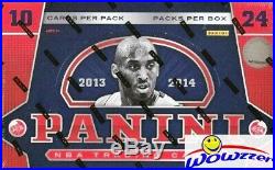 (4) 2013/14 Panini Basketball Sealed HOBBY Box-8 AUTOGRAPHS-Antetokounmpo RC Yr