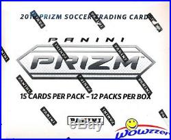 (4) 2018 Panini PRIZM FIFA World Cup HUGE Factory Sealed JUMBO FAT BOX-720 Cards