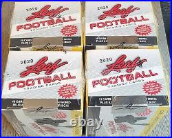 4 Leaf 2020 football Blaster Box Sealed (1/1 proof card)