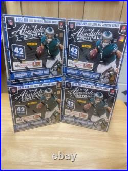 (4) Panini 2024 Absolute NFL Mega Box