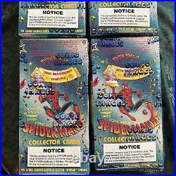 4 Sealed Boxes? 1992 SpiderMan II 30th Anniversary Trading Cards