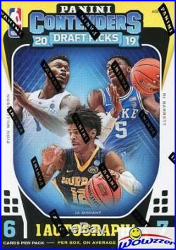 (5) 2019/20 Panini Contenders Draft Picks Basketball Sealed Blaster Box-5 AUTOS